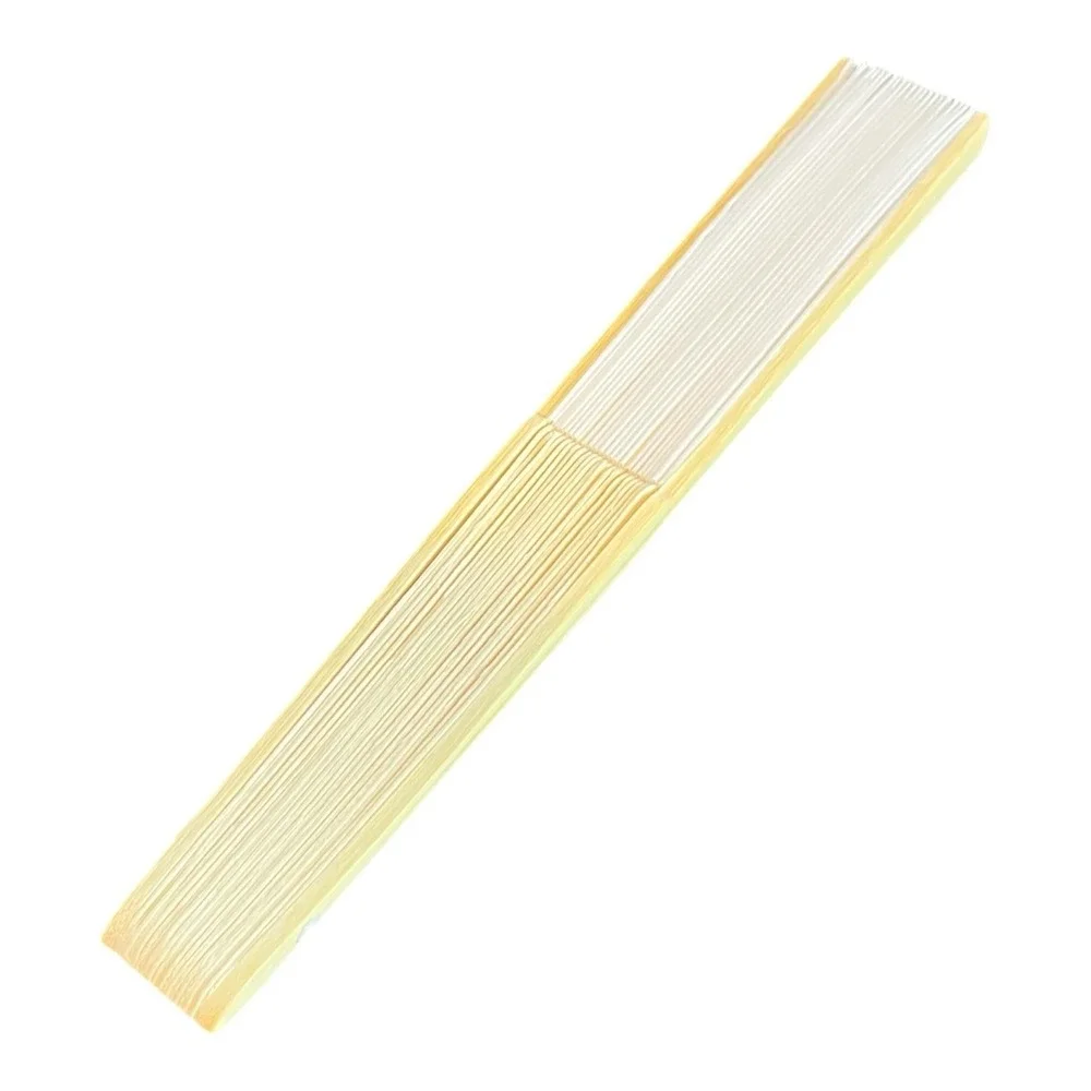 New Set of 20 Chinese Style Bamboo/White Paper Folding Fan Wedding Party Favor
